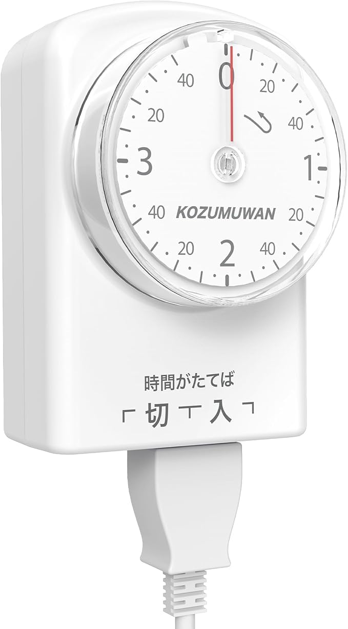 Amazon.co.jp: KOZUMUWAN コンセントタイマー 電源タイマー 電源